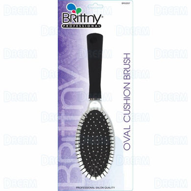 Metallic Oval Cushion Brush BR52056