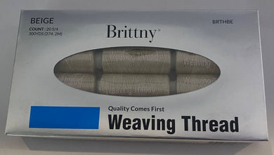 BR Weaving Thread Beige 300yds