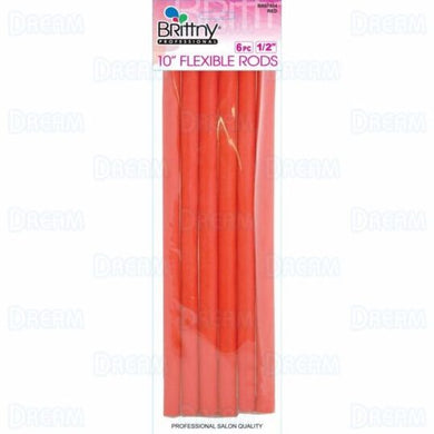 1/2” 6pcs Red 10” Flexible Rods