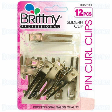 12pcs, Slide-In Pin Curl Clips